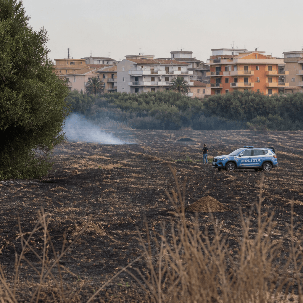 Incendio boschivo nel Reatino, denunciato un uomo a Cantalice