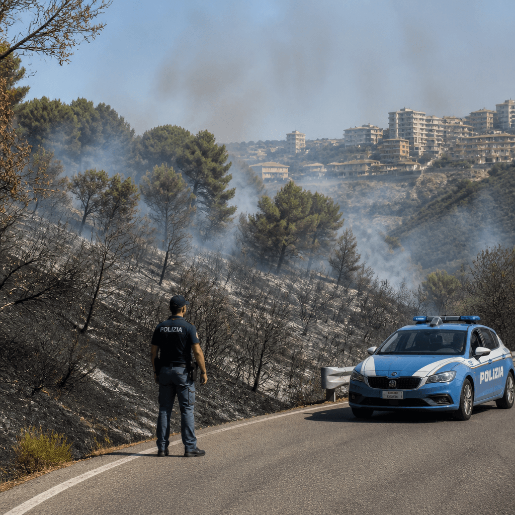 Incendio boschivo doloso al Pollino, arrestato un 56enne