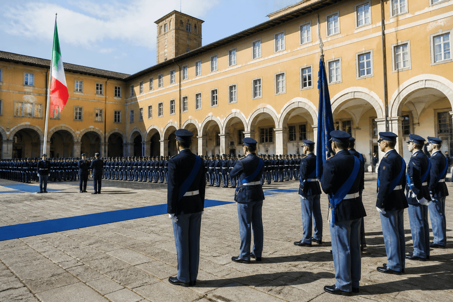Nettuno, il giuramento del 233° corso Allievi Agenti