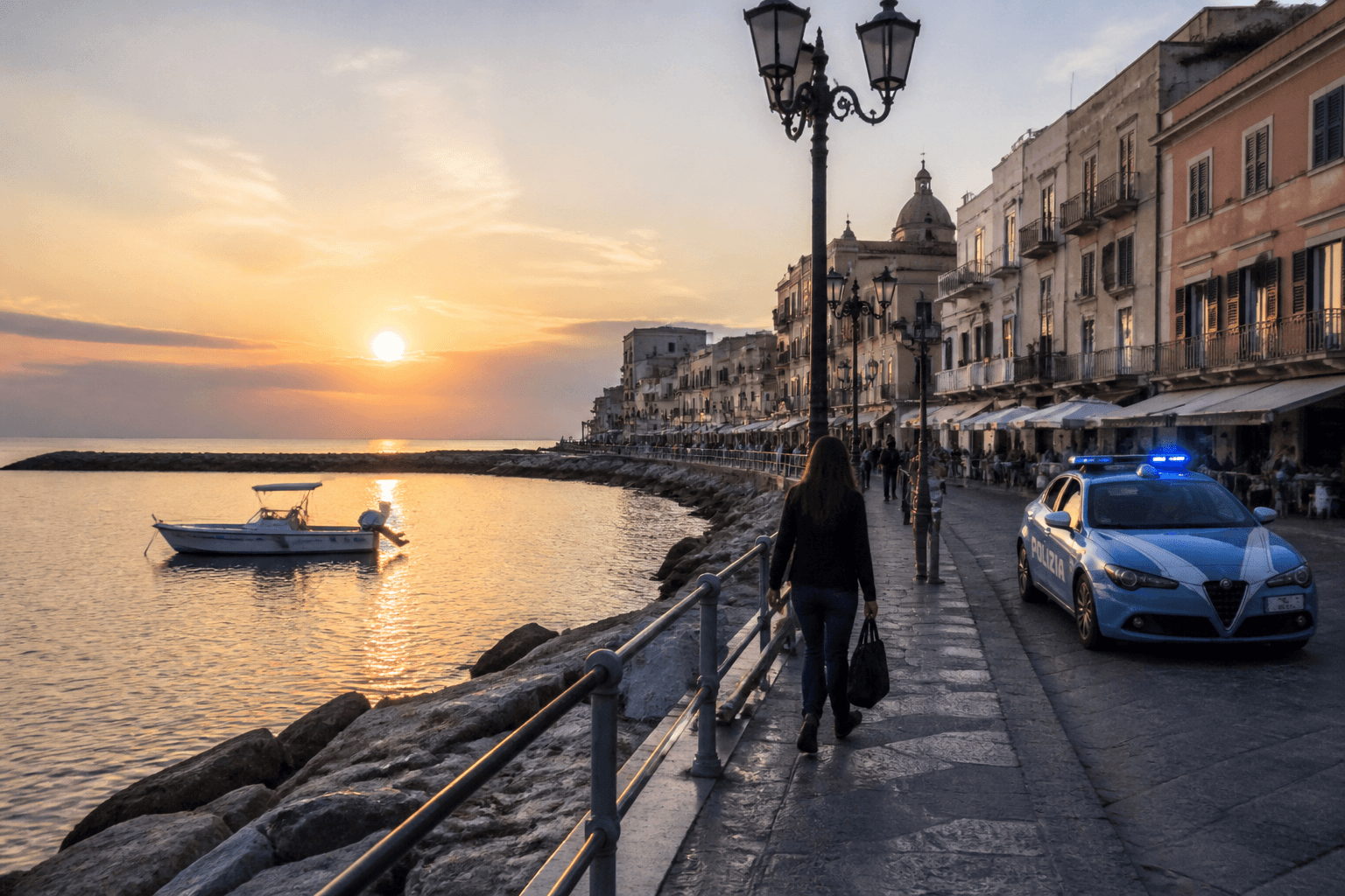 San Lucido, si getta in mare per fuggire: arrestato