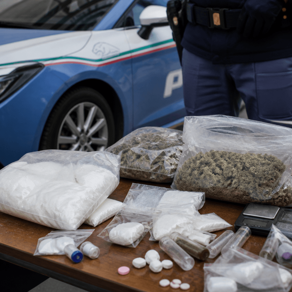 Spaccio a Roma, 7 arresti e 2,5 kg di droga sequestrati