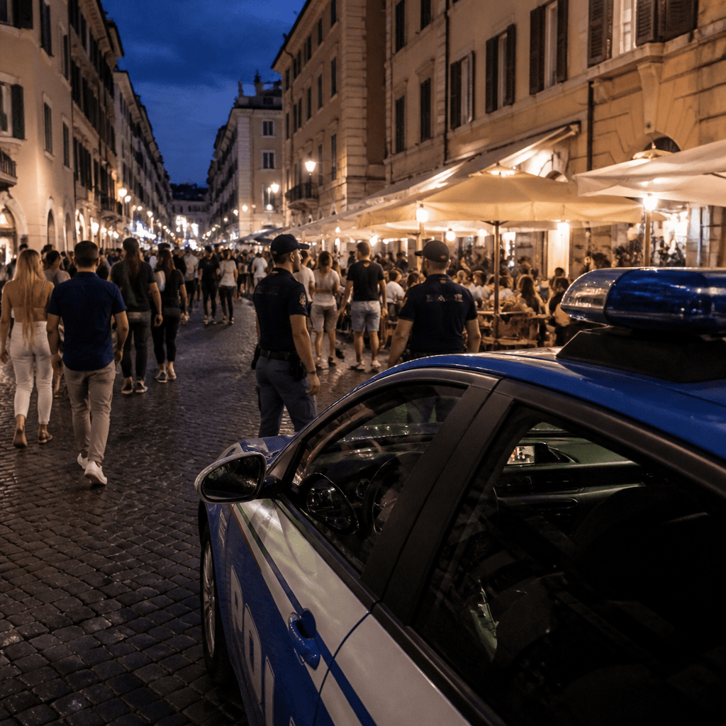 Vita notturna a Roma, Questura e categorie per la sicurezza